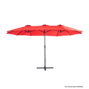 Quitasol ovalado “Twins” 4.55×2.7M (P11)
